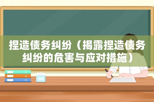 捏造債務(wù)糾紛（揭露捏造債務(wù)糾紛的危害與應(yīng)對(duì)措施）