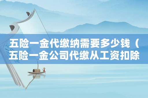 五險(xiǎn)一金代繳納需要多少錢(qián)（五險(xiǎn)一金公司代繳從工資扣除多少錢(qián)）