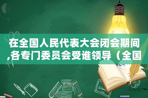 在全國人民代表大會閉會期間,各專門委員會受誰領(lǐng)導(dǎo)（全國人民代表大會專門委員會在審查）