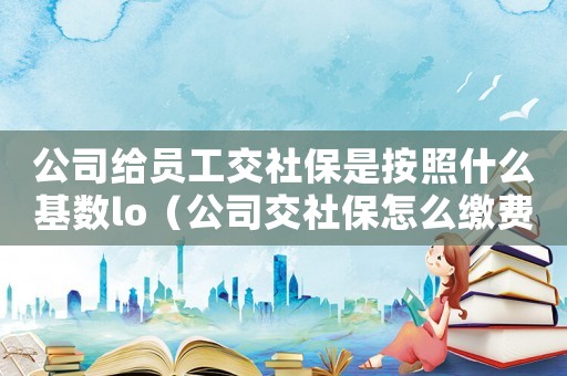 公司給員工交社保是按照什么基數(shù)lo（公司交社保怎么繳費(fèi)按工資比例交嗎）