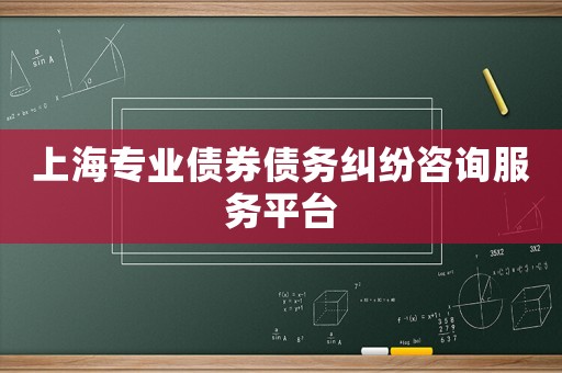 上海專業(yè)債券債務(wù)糾紛咨詢服務(wù)平臺(tái)