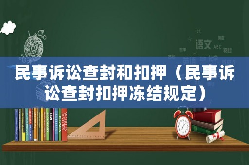 民事訴訟查封和扣押（民事訴訟查封扣押凍結規(guī)定）