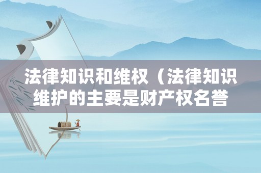 法律知識和維權(quán)（法律知識維護(hù)的主要是財產(chǎn)權(quán)名譽(yù)權(quán)）