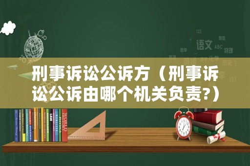 刑事訴訟公訴方（刑事訴訟公訴由哪個(gè)機(jī)關(guān)負(fù)責(zé)?）