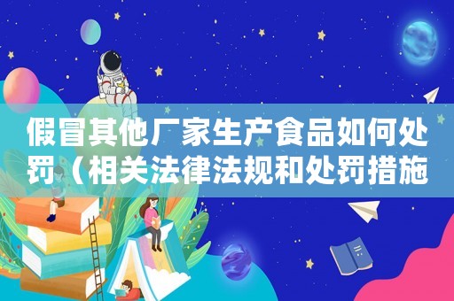 假冒其他廠家生產食品如何處罰（相關法律法規(guī)和處罰措施）