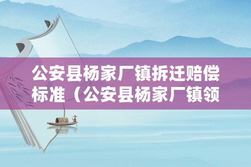 公安縣楊家廠鎮(zhèn)拆遷賠償標準（公安縣楊家廠鎮(zhèn)領導班子成員）