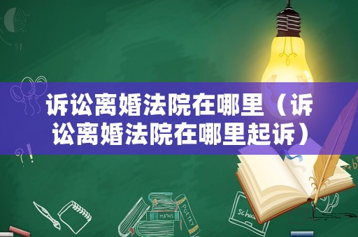 訴訟離婚法院在哪里（訴訟離婚法院在哪里起訴）