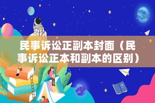民事訴訟正副本封面（民事訴訟正本和副本的區(qū)別）