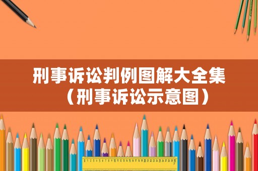 刑事訴訟判例圖解大全集（刑事訴訟示意圖）