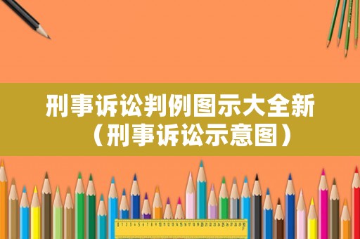 刑事訴訟判例圖示大全新（刑事訴訟示意圖）