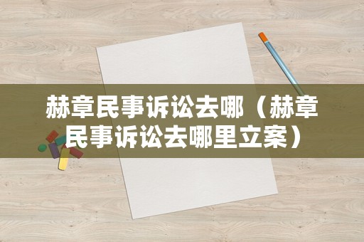 赫章民事訴訟去哪（赫章民事訴訟去哪里立案）