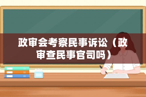 政審會考察民事訴訟（政審查民事官司嗎）