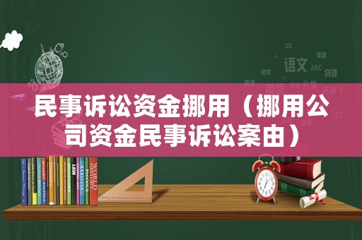 民事訴訟資金挪用（挪用公司資金民事訴訟案由）