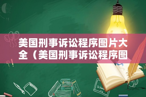美國刑事訴訟程序圖片大全（美國刑事訴訟程序圖片大全）