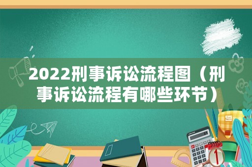 2022刑事訴訟流程圖（刑事訴訟流程有哪些環(huán)節(jié)）