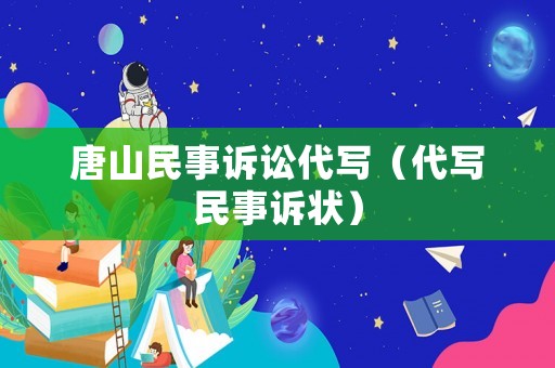 唐山民事訴訟代寫(xiě)（代寫(xiě)民事訴狀）