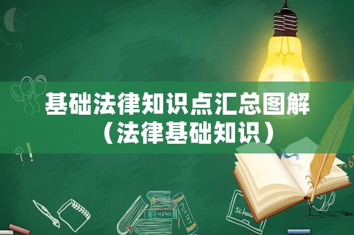 基礎法律知識點匯總圖解（法律基礎知識）