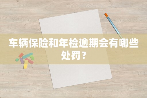車輛保險和年檢逾期會有哪些處罰？