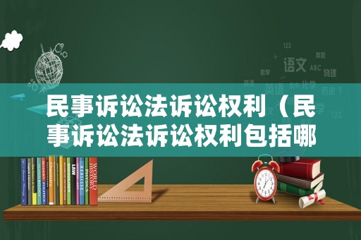 民事訴訟法訴訟權(quán)利（民事訴訟法訴訟權(quán)利包括哪些）