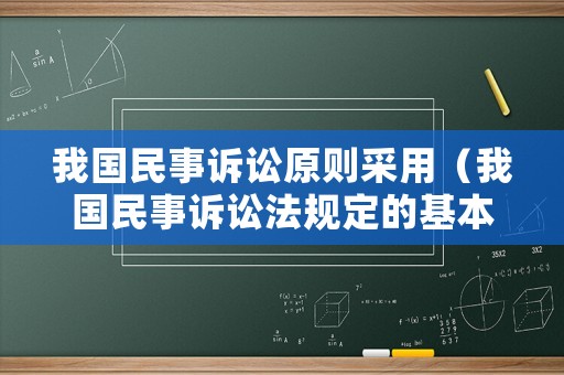 我國民事訴訟原則采用（我國民事訴訟法規(guī)定的基本原則和制度有哪些?）