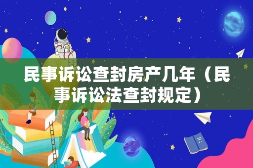 民事訴訟查封房產(chǎn)幾年（民事訴訟法查封規(guī)定）