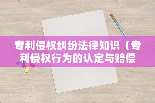 專利侵權(quán)糾紛法律知識（專利侵權(quán)行為的認(rèn)定與賠償）