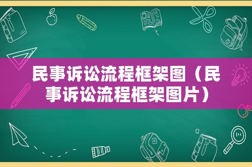 民事訴訟流程框架圖（民事訴訟流程框架圖片）